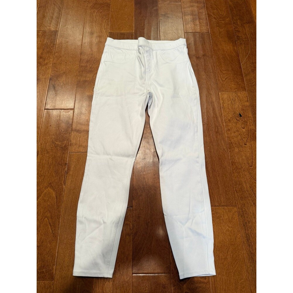 Spanx white skinny jeans size large